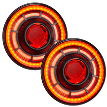 Load image into Gallery viewer, ORACLE Lighting 0718 Jeep Wrangler JK Oculus 7in ColorSHIFT Bi-LED Projector Headlights