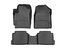 Load image into Gallery viewer, Weathertech 2017+ Hyundai Elantra Front &amp; Rear Floorliners - Black