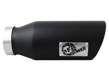 Load image into Gallery viewer, aFe Diesel Exhaust Tip Bolt On Black 4in Inlet x 6in Outlet x 15in