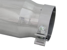 Load image into Gallery viewer, aFe Diesel Exhaust Tip Bolt On Polished 4in Inlet x 5in Outlet x 15in