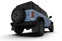 Load image into Gallery viewer, Rally Armor 21-25 Ford Bronco (Plstc Bmpr - NO Rptr/Sprt - NO RR/RB) Blk Mud Flap w/Area Blue Logo