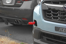 Load image into Gallery viewer, PERRIN 22-25 Subaru WRX / 18-23 Crosstrek / 20-25 OBXT / 17-23 Impreza Tow Hook Kit (Front) - Red