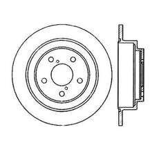 Load image into Gallery viewer, StopTech Power Slot 02-05 WRX Rear Right SportStop Slotted Rotor
