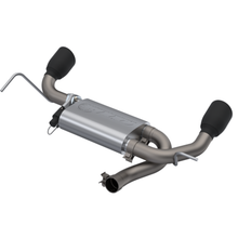 Load image into Gallery viewer, 2007-2018 Jeep Wrangler JK QTP Screamer Axle Back Black Tips