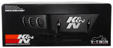 Load image into Gallery viewer, K&amp;N Street Metal Intake System for 08-16 Harley-Davidson Touring Models - Shaker Black