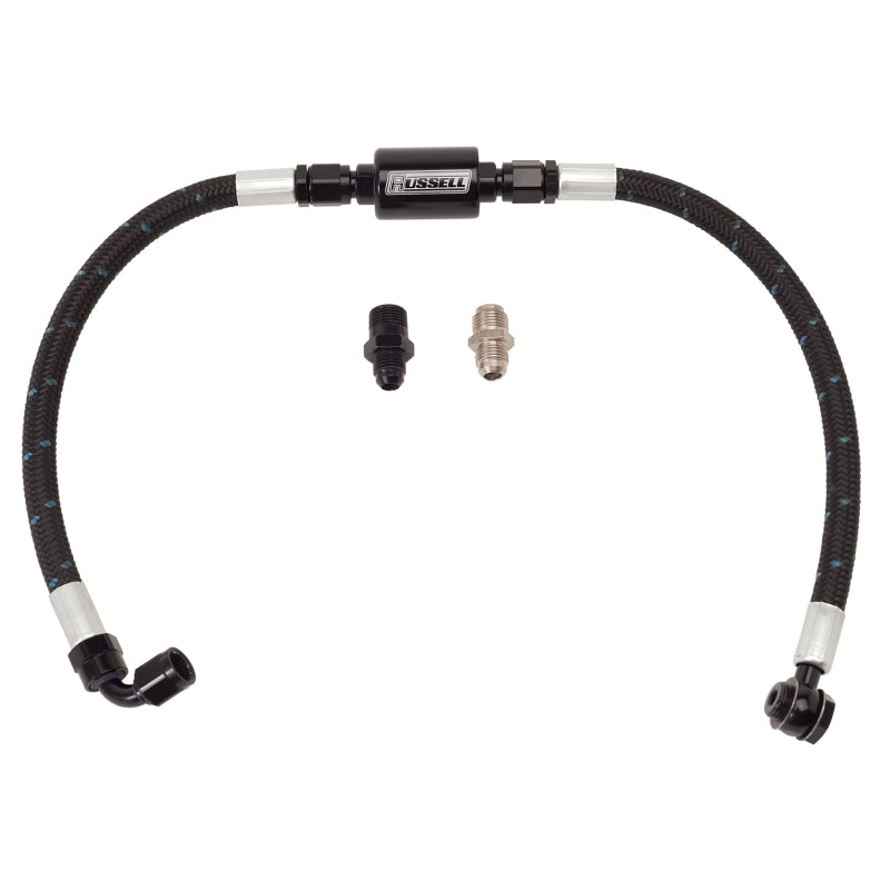 Edelbrock Fuel Hose Assembly Proclassic Finish w/ Competition Filter SBC