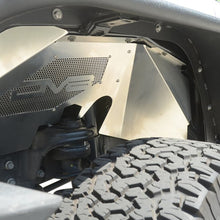 Load image into Gallery viewer, DV8 Offroad 07-18 Jeep Wrangler JK Front Aluminum Inner Fender - Raw