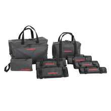 Load image into Gallery viewer, Go Rhino XVenture Gear Tool Roll Large (7x7in. Closed) 12oz Waxed Canvas - Black