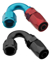 Load image into Gallery viewer, Fragola -10AN x 150 Degree Pro-Flow Hose End - Blue/Red