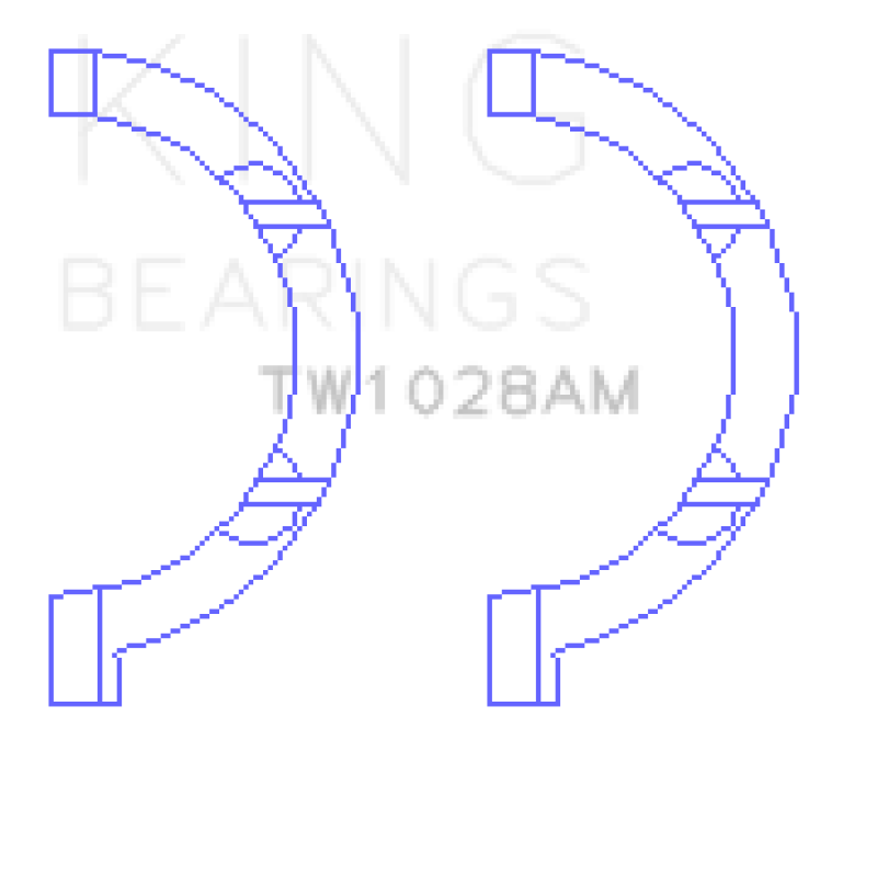 King Engine Bearings Chrysler Pentastar 3.6L ERB V6 Thrust Washer Set