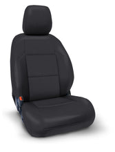 Load image into Gallery viewer, PRP 2016+ Toyota Tacoma Front Seat Covers with Electric Seat Adjusters (Pair) - All Black