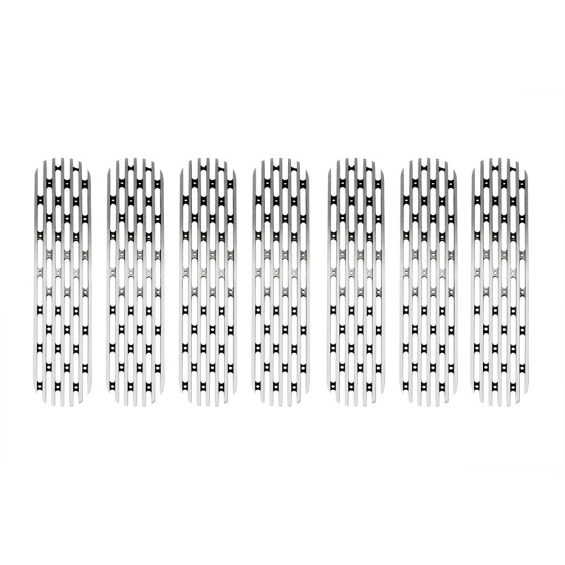 DV8 Offroad 2007-2018 Jeep JK Brushed Grille Inserts
