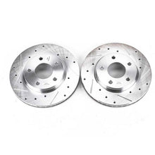 Load image into Gallery viewer, Power Stop 07-12 Dodge Caliber Front Evolution Drilled &amp; Slotted Rotors - Pair
