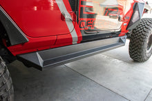 Load image into Gallery viewer, DV8 Offroad 2018+ Jeep Wrangler JL Plated Side Step Slider