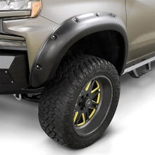 Load image into Gallery viewer, Lund 19-21 Chevy Silverado 1500 RX-Rivet Style Textured Elite Series Fender Flares-Black (2Pc.Front)