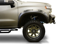 Load image into Gallery viewer, Lund 19-21 Chevy Silverado 1500 RX-Rivet Style Textured Elite Series Fender Flares-Black (2Pc.Front)