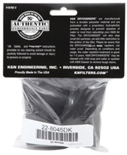 Load image into Gallery viewer, K&amp;N 6in ID x 6inH Closed Top Black Drycharger Air Filter Wrap