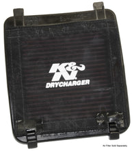 Load image into Gallery viewer, K&amp;N Universal PreCharger Flat Air Filter Wrap Black 7Inx7in