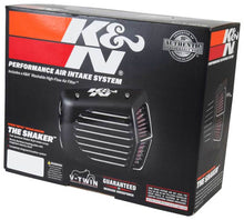 Load image into Gallery viewer, K&amp;N Street Metal Intake System 01-16 Harley-Davidson Shaker Silver H/D Softail/Dyna Fl