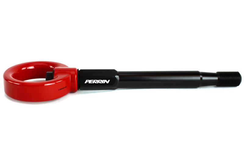 PERRIN 22-25 Subaru WRX / 18-23 Crosstrek / 20-25 OBXT / 17-23 Impreza Tow Hook Kit (Front) - Red