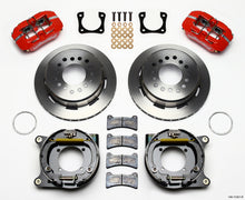 Load image into Gallery viewer, Wilwood Dynapro Low-Profile 11.00in P-Brake Kit - Red Chevy 12 Bolt Spcl 2.81in Offset