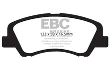 Load image into Gallery viewer, EBC 12+ Hyundai Accent 1.6 Greenstuff Front Brake Pads