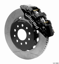 Load image into Gallery viewer, Wilwood 18-25 Jeep JL AERO6 Front Hat Kit 14.00 Black w/Lines