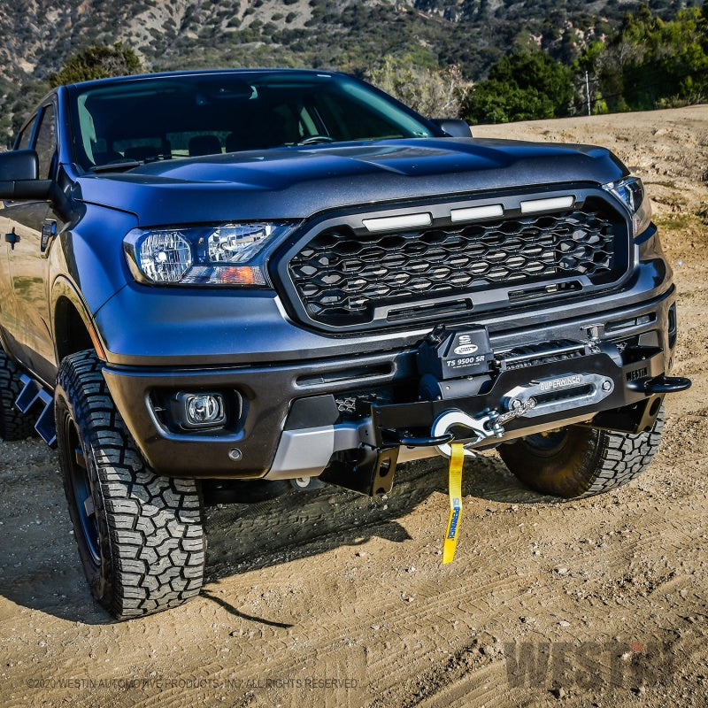 Westin 19-20 Ford Ranger MAX Winch Tray - Black