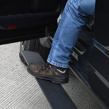 Load image into Gallery viewer, Go Rhino 21-23 Ford Bronco 2dr E-BOARD E1 Electric Running Board Kit (No Drill) - Tex. Blk