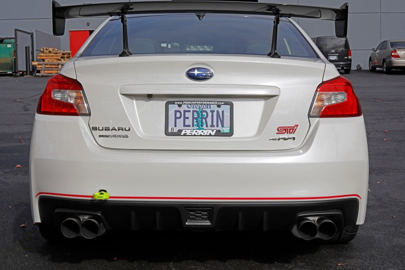 PERRIN 15-21 Subaru WRX/STI Tow Hook Kit (Rear) - Neon Yellow