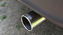 Load image into Gallery viewer, Corsa 2018-2025 Jeep Wrangler JL 2.5in Dual Rear Exit Polished Tips Touring Axle-Back Exhaust
