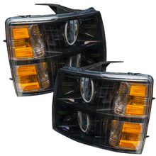 Load image into Gallery viewer, Oracle 07-13 Chevy Silverado SMD HL - Blk - Round Style - ColorSHIFT w/ BC1 Controller