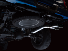 Load image into Gallery viewer, AWE 21+ Ford F150 Dual Side Exit Cat-Back Exhaust - 4.5in Diamond Black Tips *For Stock Y-Pipe Only