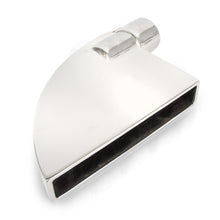 Load image into Gallery viewer, Stainless Works Boxxter Exhaust Tips 90 Degree 2 1/4in ID Inlet
