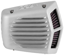 Load image into Gallery viewer, K&amp;N Street Metal Intake System 01-16 Harley-Davidson Shaker Silver H/D Softail/Dyna Fl