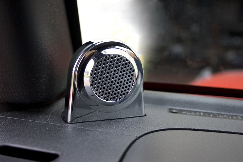 Rugged Ridge 07-10 Jeep Wrangler JK Chrome Tweeter Speaker Enclosures