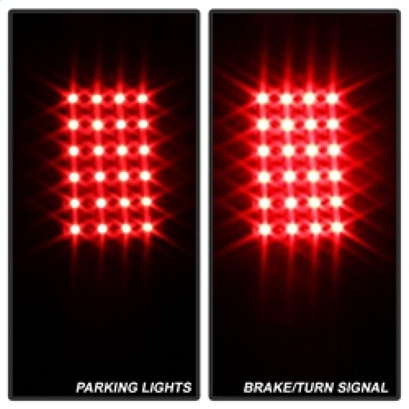 xTune Dodge Ram 1500 94-01 / Ram 2500/3500 94-02 LED Tail Lights Black ALT-ON-DRAM94-LED-BK