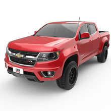 Load image into Gallery viewer, EGR 15+ Chevy Colorado/GMC Canyon Crew Cab In-Channel Window Visors - Set of 4