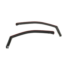 Load image into Gallery viewer, Westin 2015-2018 Chevrolet/GMC Colorado/Canyon Reg Cab Wade In-Channel Wind Deflector 2pc - Smoke