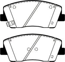 Load image into Gallery viewer, EBC 19+ Genesis G70 2.0L Turbo Ultimax Front Brake Pads