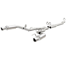 Load image into Gallery viewer, MagnaFlow Cat Back, SS, 2.5in, Competition, Dual Split Polish 4.5in Tips 2015 Ford Mustang Ecoboost