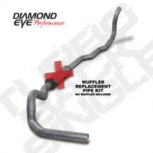 Load image into Gallery viewer, Diamond Eye KIT 4in Turbo Back MFLR RPLCMENT PIPE SGL AL: 89-93 DODGE CUMMINS 5.9L