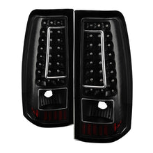 Load image into Gallery viewer, xTune Chevy Silverado 1500-2500-3500 03-06 C-Shape LED Tail Lights Black ALT-ON-CS03-G2-LED-BK