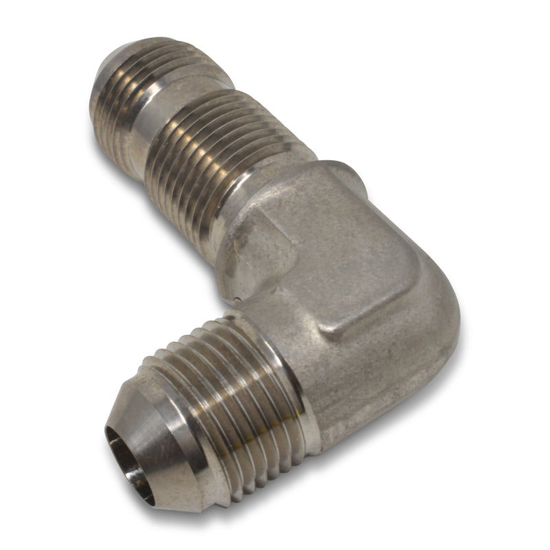 Russell Performance -8 AN 90 Degree Flare Bulkhead (Endura)