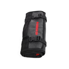 Load image into Gallery viewer, Go Rhino XVenture Gear Tool Roll - Small (4x4in. Closed) 12oz Waxed Canvas - Black