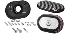 Load image into Gallery viewer, K&amp;N Street Metal Intake System for 12-16 Harley-Davidson Road King 103cl Side Draft Touring