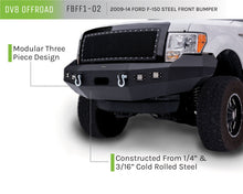 Load image into Gallery viewer, DV8 Offroad 09-14 Ford F-150 Winch Ready Front Bumper