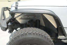 Load image into Gallery viewer, DV8 Offroad 07-18 Jeep Wrangler JK Front Aluminum Inner Fender - Raw
