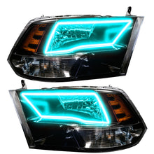 Load image into Gallery viewer, Oracle 09-17 RAM 1500 TRX Quad Pre-Assembled Headlights Blk Housing - w/ BC1 Controller