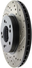 Load image into Gallery viewer, StopTech 97-01 Acura Integra Type R / 97-01 Honda CR-V Slotted &amp; Drilled Left Front Rotor